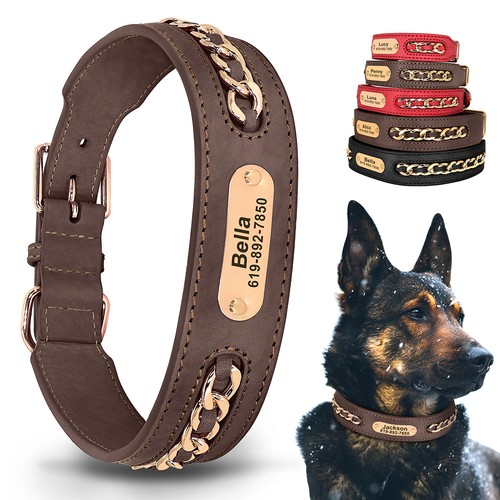 Personalized dog collar - personalized, soft