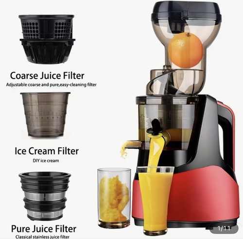 Hilton cold press slow juicer - hilton,