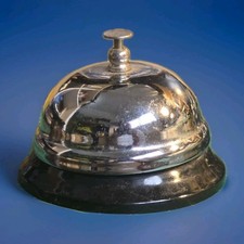 Desk Bell Clear Ring Call Counter Reception Hotel Restaurant Service Office Bar 