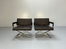 Pair of Poltrona Frau "Aster