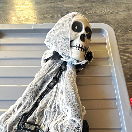 Halloween hanging skeleton - hanging,
