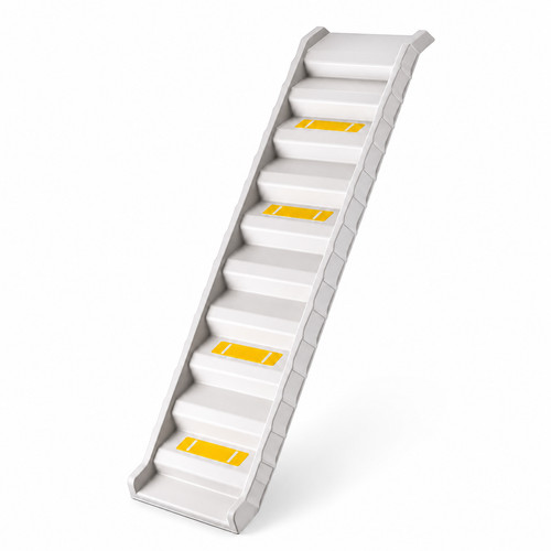 Foldable pet ramp ladder - foldable,