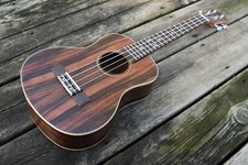 Aloha Ukulele Ebony Wood Soprano, Concert, Tenor or Baritone With/Without EQ
