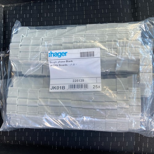X25 pack hager jk01b blank - pack,