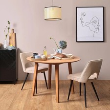 CHARLIE Classic Oak Dining Table - Drop Leaf
