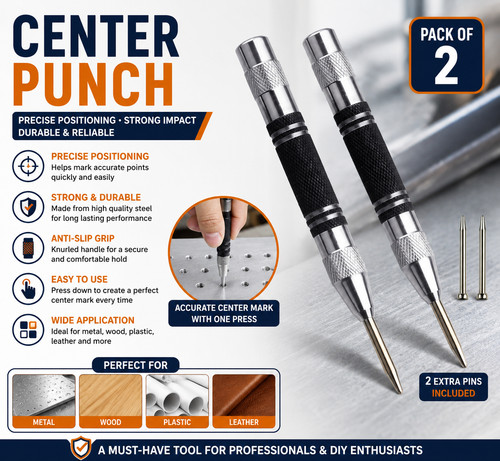 Automatic centre punch - centre,