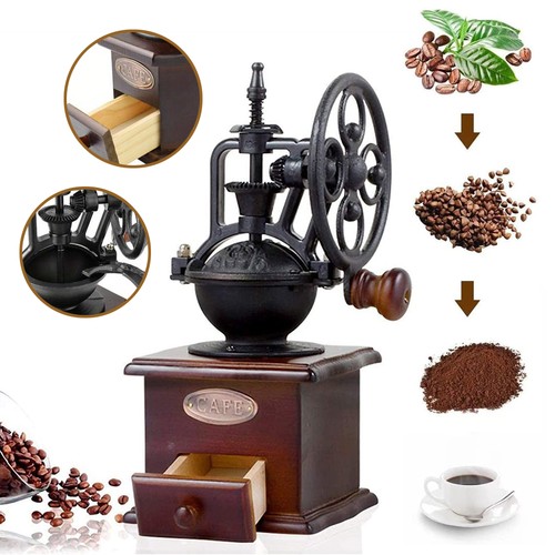 Vintage coffee bean - vintage, grinder