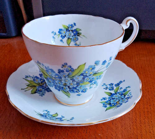 Tea cups and saucers - tea,