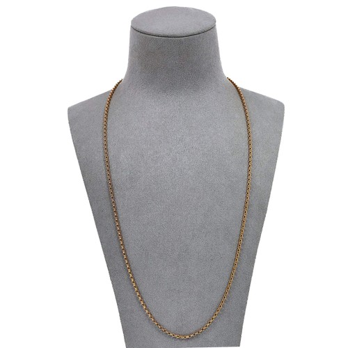 Pre owned 9ct gold belcher - pre-owned,