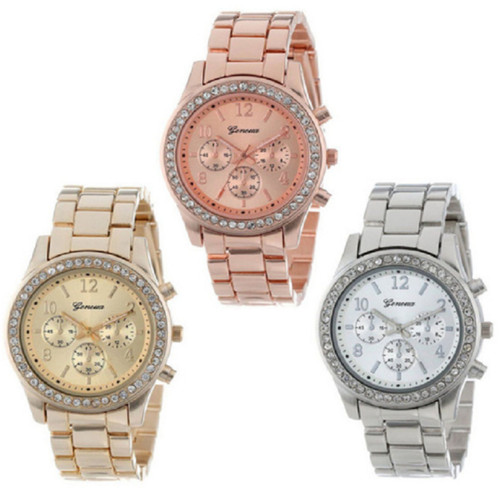 Rose gold silver cubic zircon - rose,