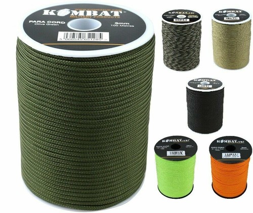 Kombat 100m para paracord - kombat,