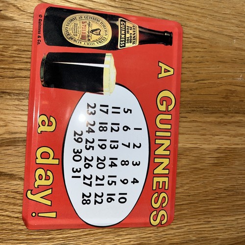 Guinness everlasting calendar - guinness,