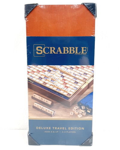 Scrabble deluxe travel edition - deluxe,