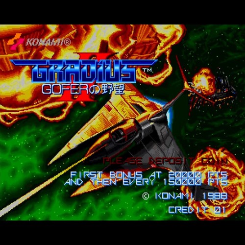 Used gradius new version - gradius, ii