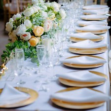 Gold Charger plates for sale