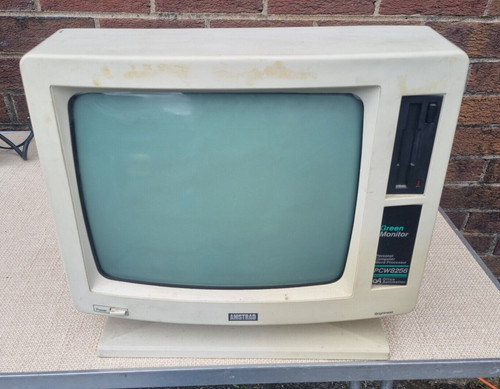 Amstrad green screen monitor - green,