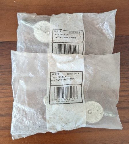 Washing line pulley hooks - washing,