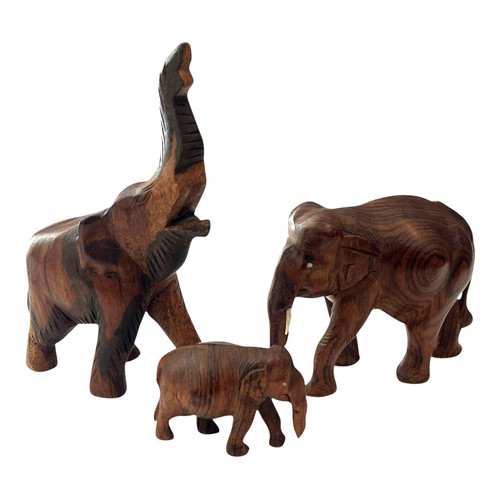Vintage hand carved wooden - carved,