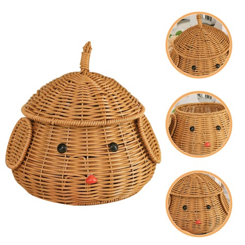Small baskets with lids - ,