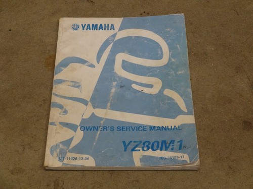 Oem yamaha owner - owner's, service