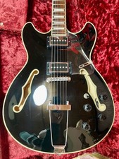 Ibanez ASR75 BK Artcore Series Semi Hollow Electric Guitar Used