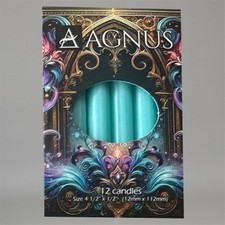 Cyan Spell Candles Pack of 12