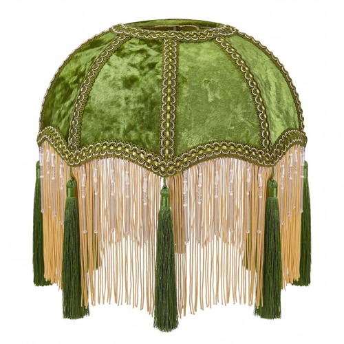 Vintage velvet olive green - vintage,