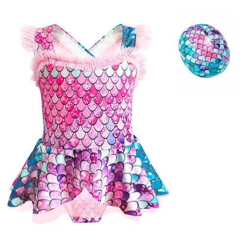 Kids girls mermaid - girls, piece