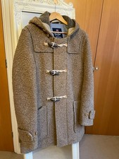 Men's authentic Gloverall Duffle Coat Camel. Size Large. Made in England