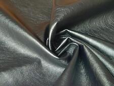 Faux Leatherette Pleather Fabric Material GREEN METALLIC