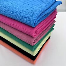 FS1204 Ruffle Crinkle Stretch Dressmaking Fabric Stretch Jersey Knit Material