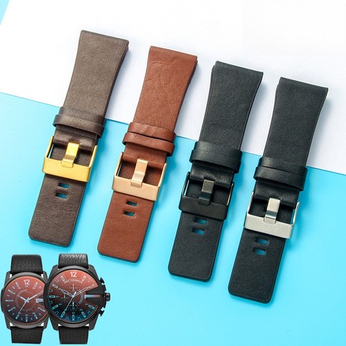Genuine leather watch band - leather,