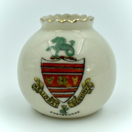Vtg swan crested china ball - vtg,