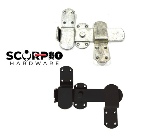 Kick over stable gate latch - stable,