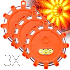 3x LED Car Truck Emergency