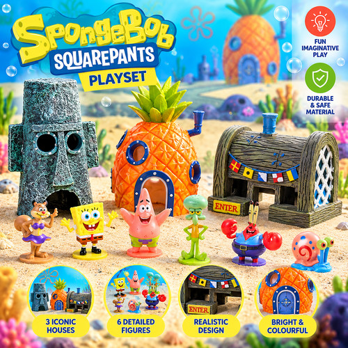 Cartoon toys spongebob - -,