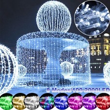 2000 LED Fairy Lights Plug in