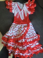 Spanish Flamenco Stylr Dress