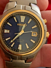 Mens Seiko Kinetic Titanium