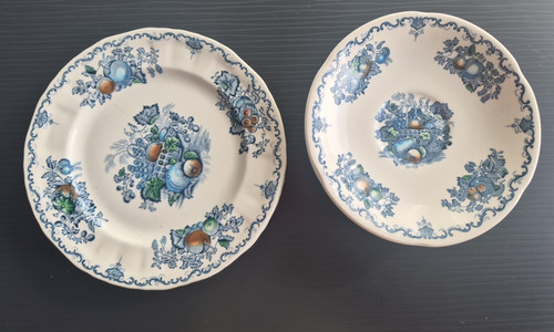 Masons fruit basket blue - basket,