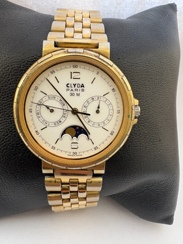 1985 clyda swiss made quartz - clyda,