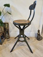Vintage Evertaut Factory Stool