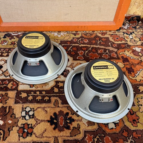 Pair vintage 1970s celestion - vintage,