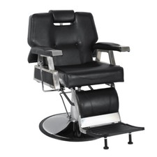 Reclining Barber Chair Heavy Duty Hydraulic Pump 360° Swivel Hair Salon Chair
