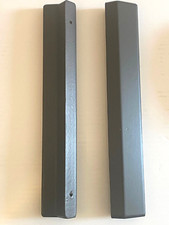 2xIKEA BRIMNES BED DRAWER / Wardrobe HANDLES Black Wooden Part #128763,20cm Size