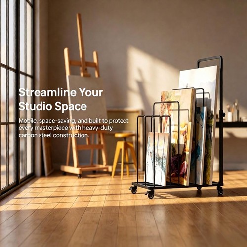 Print storage rack - a1,