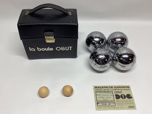Vintage boule obut set with - vintage,