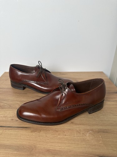 Barker lace leather brown - barker,