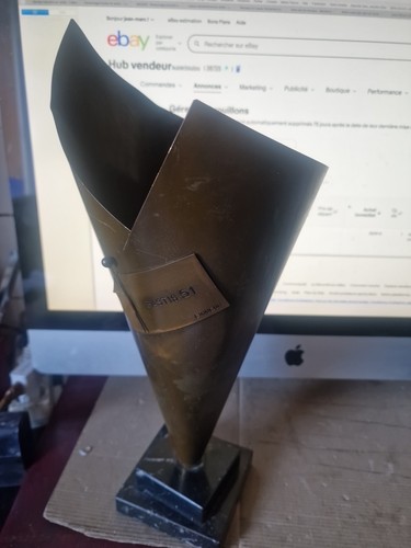 Pastis brass trophy - brass, 40