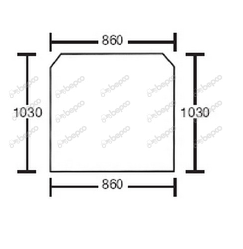 For jcb telehandler windscreen - for,